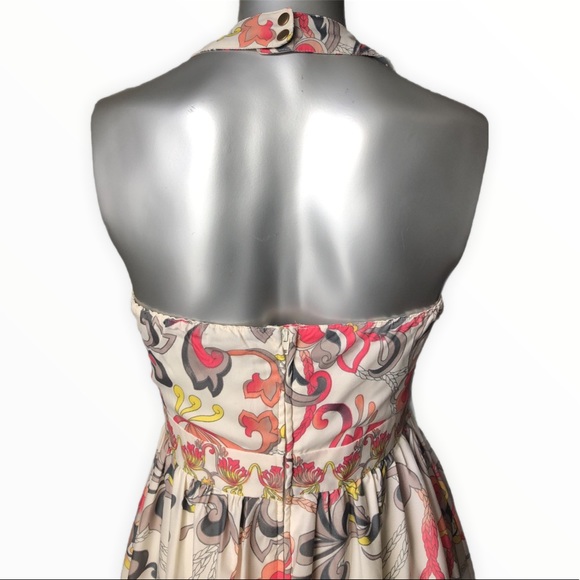 Floral Asymmetric H&M Handkerchief Midaxi Dress - Picture 8 of 8